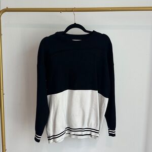 Mango Black and White Women's Sweater